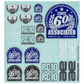Associated 97151 Anniversary Decal Sheet