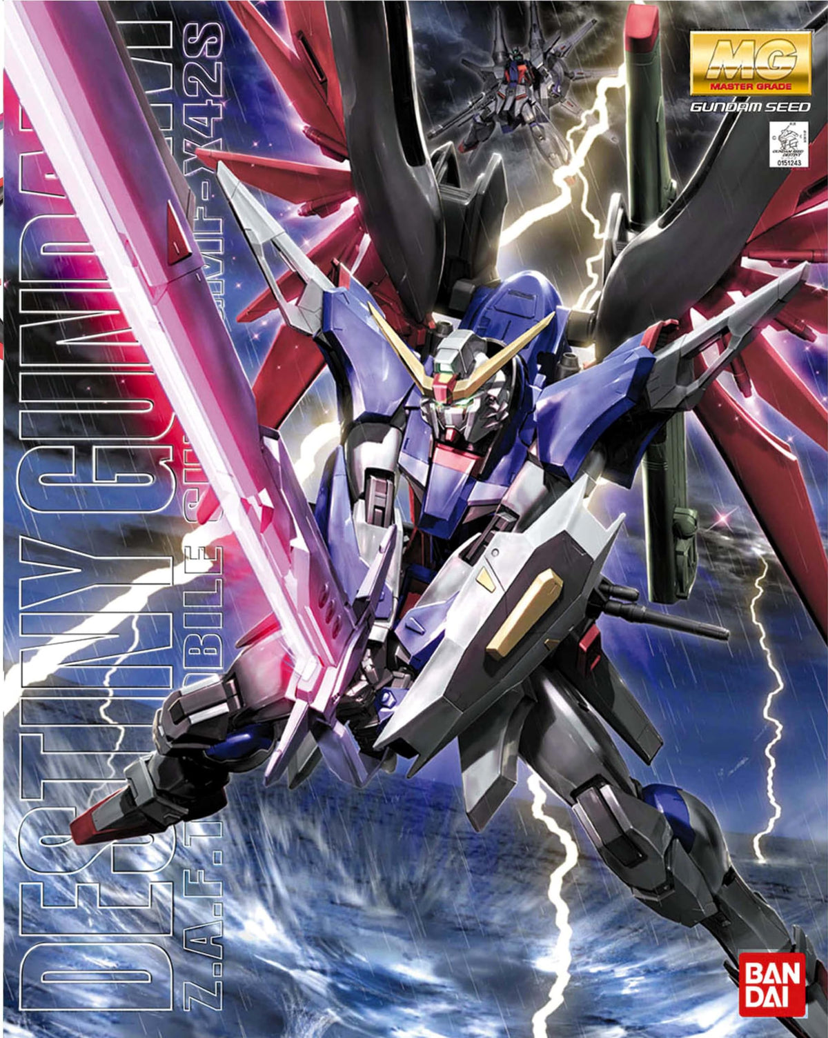 Bandai 151243 Destiny Gundam MG 1/100 Model Kit