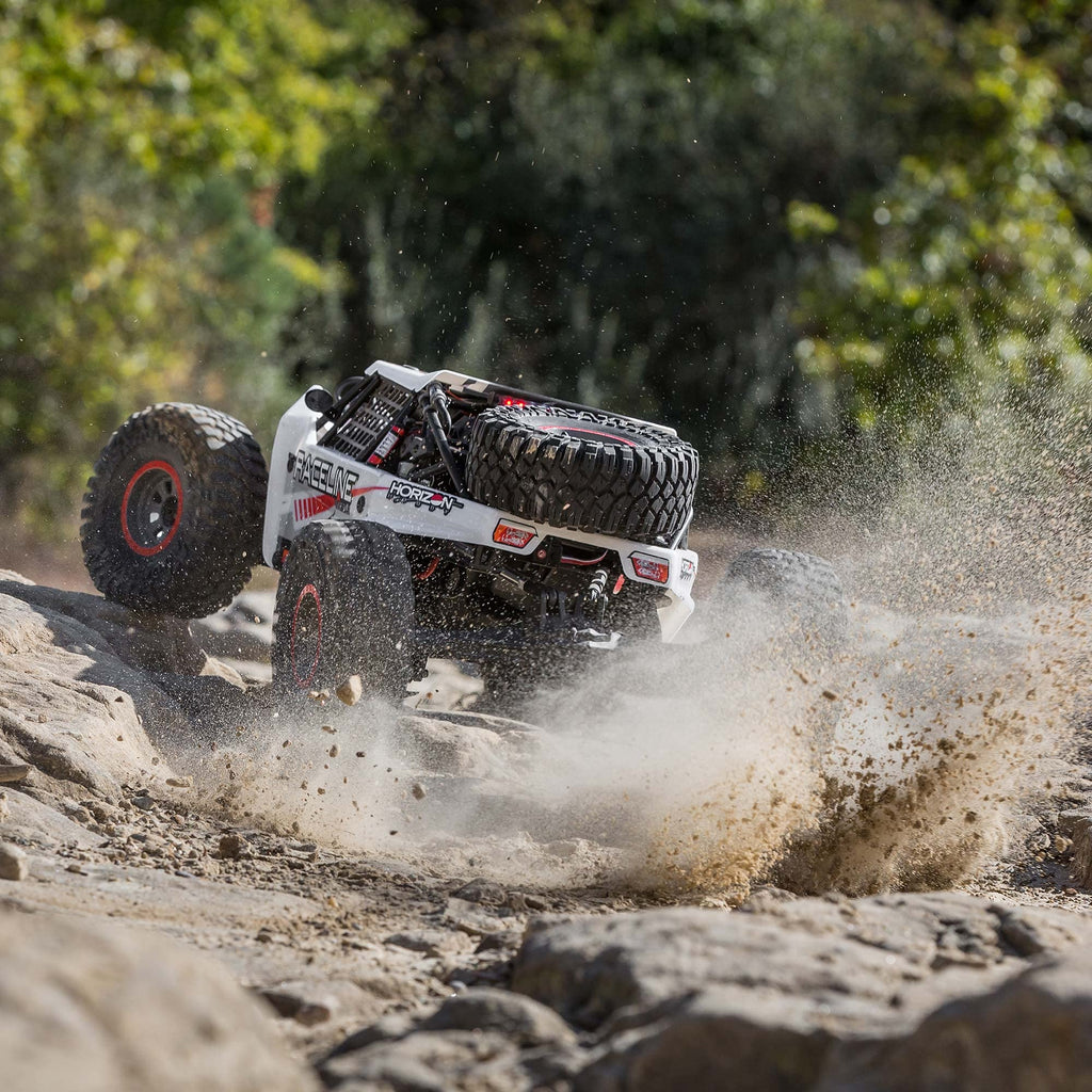 Losi LOS05016V2T1 Super Rock Rey: 1/6 4WD Elec Rock Racer, RTR White