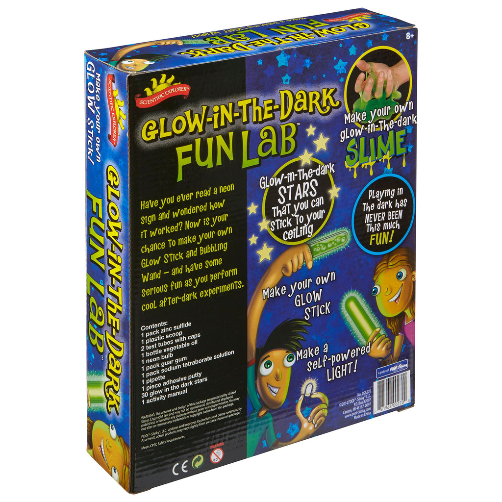 Scientific Explorer Glow in the Dark Fun Lab Science Kit OSA270