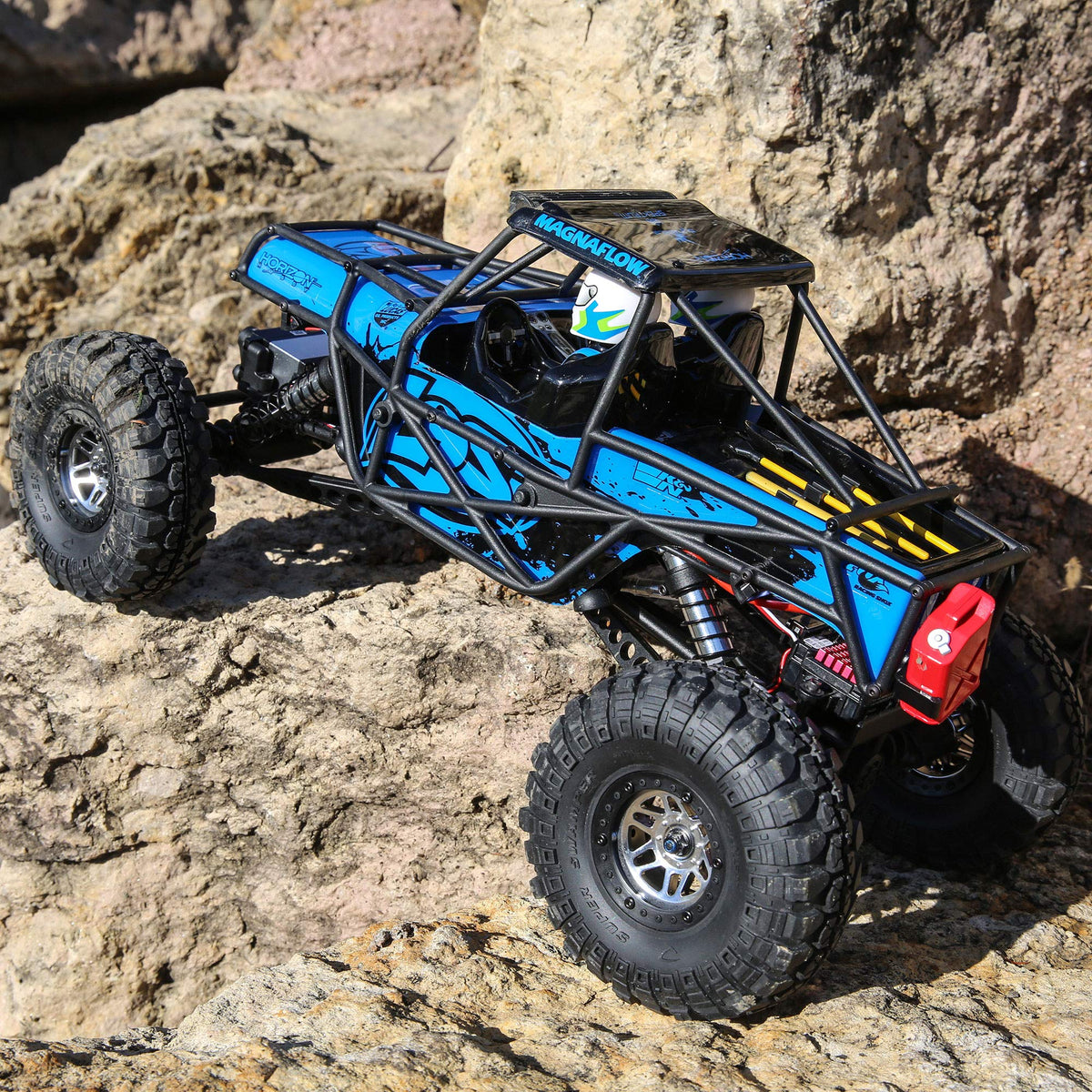 Losi LOS03015T1 Night Crawler SE, Blue: 1/10 4wd Rock Crawler RTR