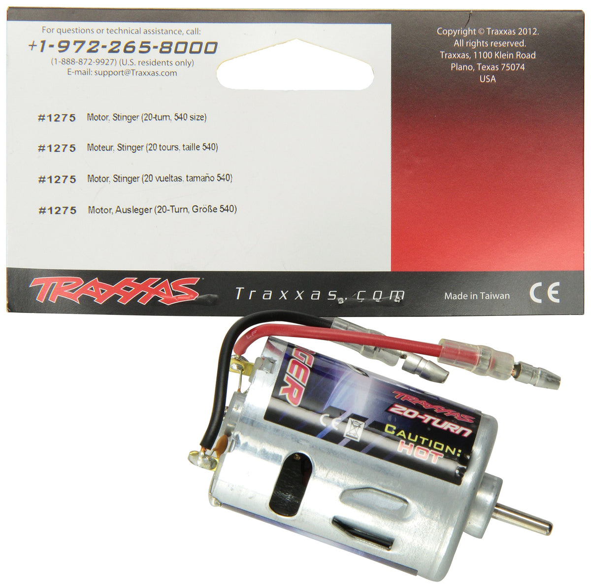 Traxxas 1275 Traxxas Fast Motor Stinger 20T 20-Turn
