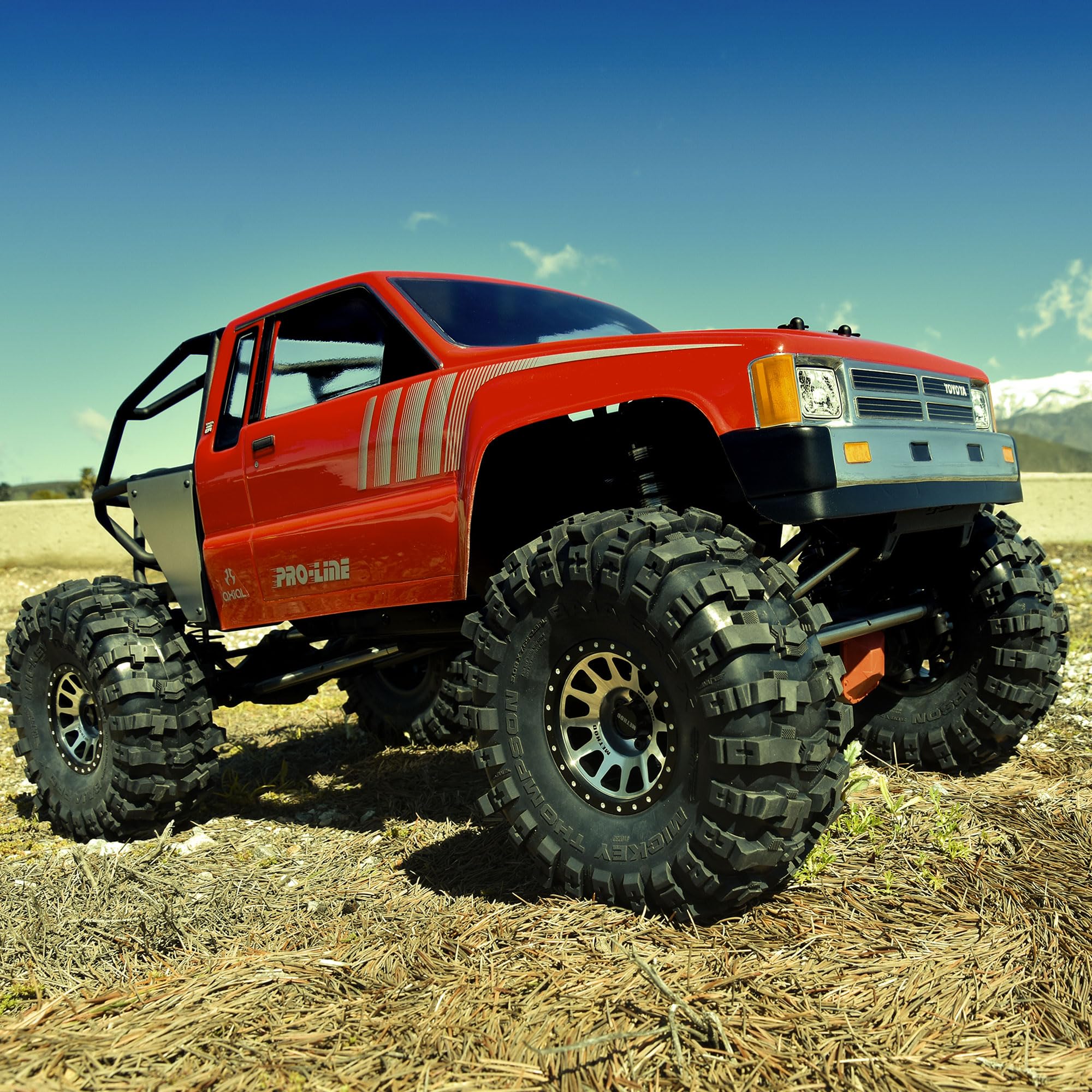 Pro-Line 362200 1985 Toyota Hilux SR5 Cab Only Clear Body for SCX6