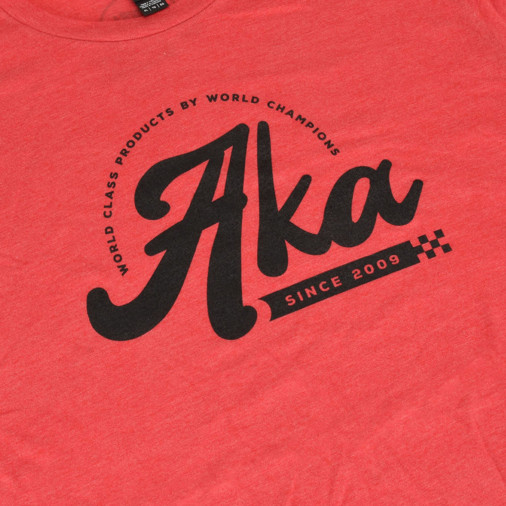 AKA 98120L Retro Tri-Blend Red T-Shirt - Large
