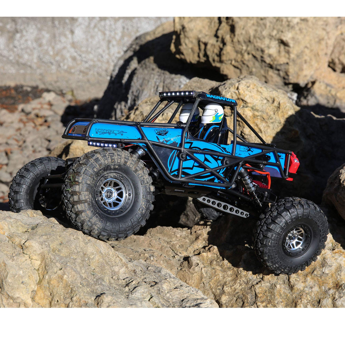 Losi LOS03015T1 Night Crawler SE, Blue: 1/10 4wd Rock Crawler RTR