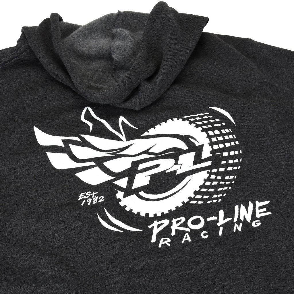 Pro-Line 985904 Wings Gray ZipUp Hoodie Sweatshirt XL