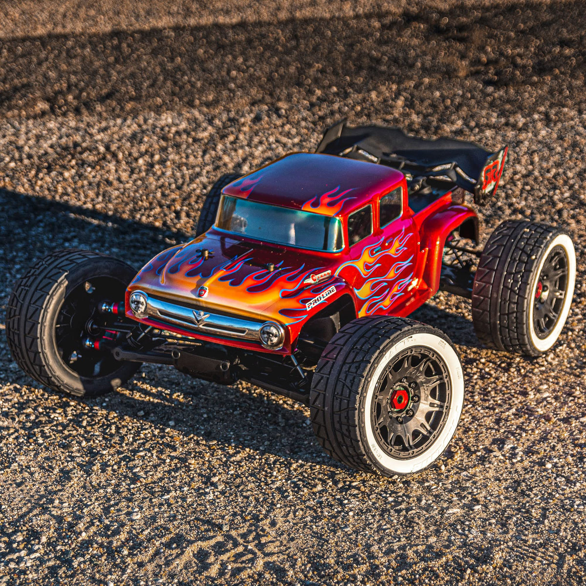 Pro-Line 361117 1/5 Pre-Cut 1956 Ford F-100 Clear Body: Kraton 8S