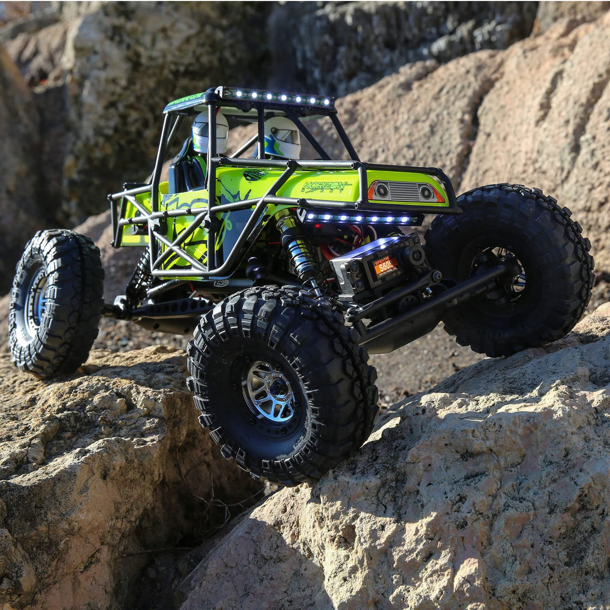 Losi LOS03015T2 Night Crawler SE, Green 1/10 4wd Rock Crawler RTR
