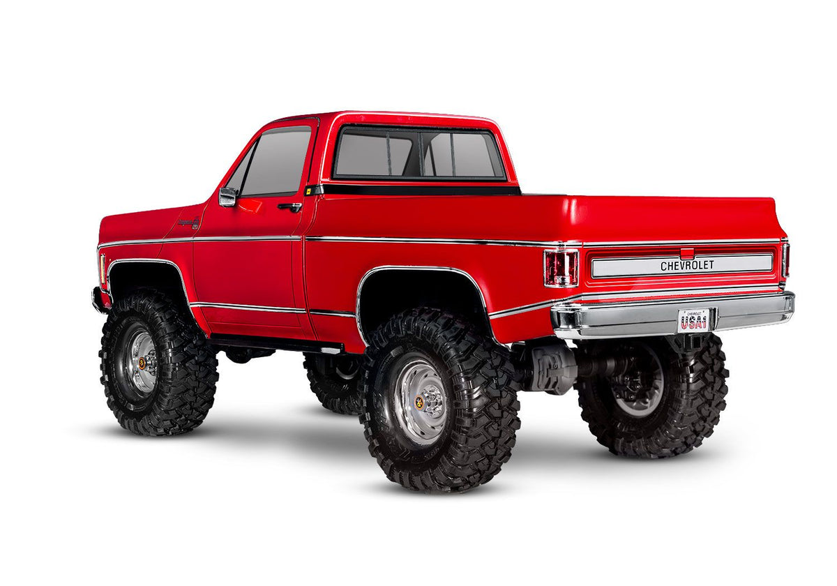 Traxxas 92154-4-RED TRX-4 Chevrolet K10 Truck, Red