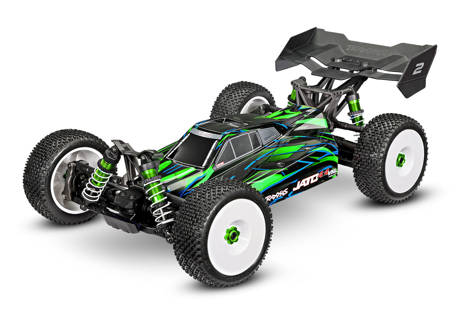 Traxxas 90386-4-GRN Jato 4X4 VXL-4s