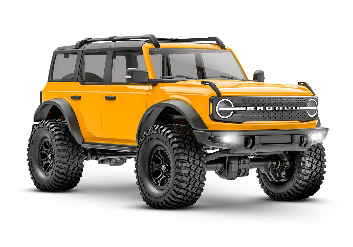 Traxxas 97074-1-ORNG TRX-4M Ford Bronco 1/18 4WD RTR Orange RC Crawler