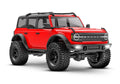 Traxxas 97074-1-RED TRX-4M Ford Bronco 1/18 4WD RTR Red RC Crawler