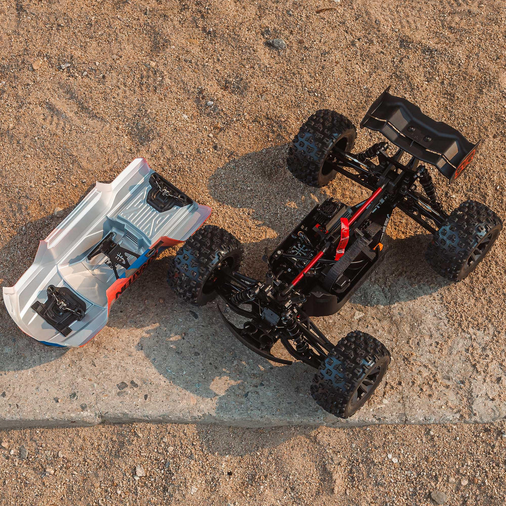 Arrma ARA8608V6T1 1/8 KRATON 6S 4X4 RTR Brushless Speed Truck (Blue/Orange)