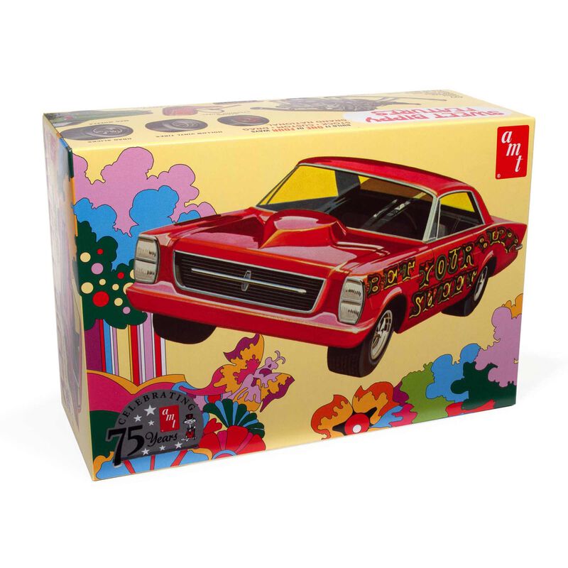 AMT 1393 1966 Ford Galaxie 500 Sweet Bippy 4-in-1 Hardtop 1/25 Model Kit
