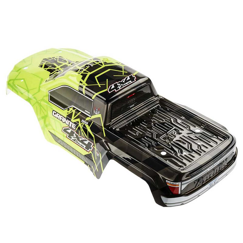 ARRMA AR402253 Granite 4X4 MEGA Painted Green Body w/Decals 1/10