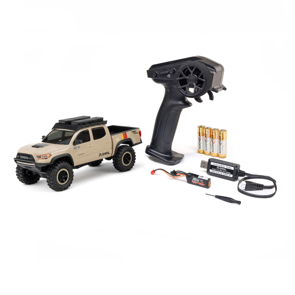 Axial AXI-3289T2 SCX30 Toyota Tacoma Overland 1/30 RTR Crawler