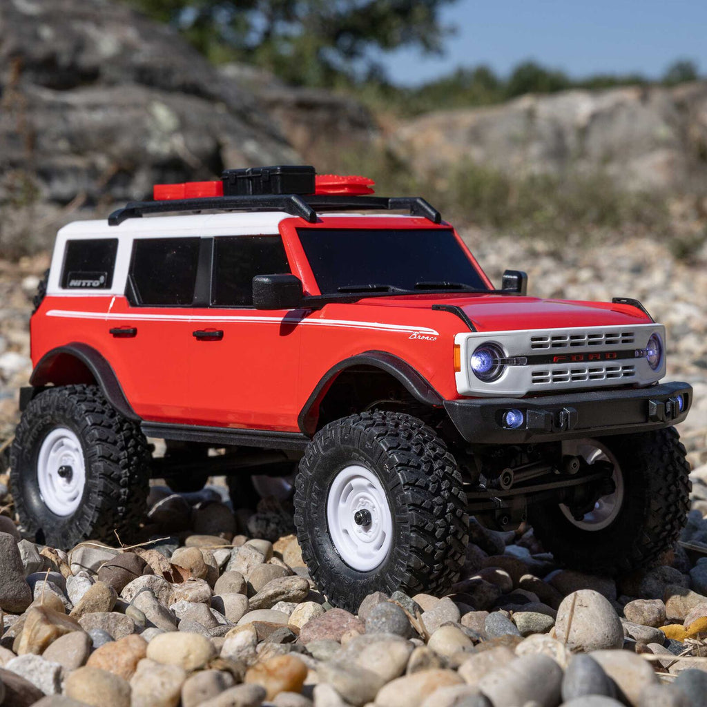 Axial AXI00006V2T6 SCX24 Ford Bronco Heritage Red 1/24 RTR Crawler