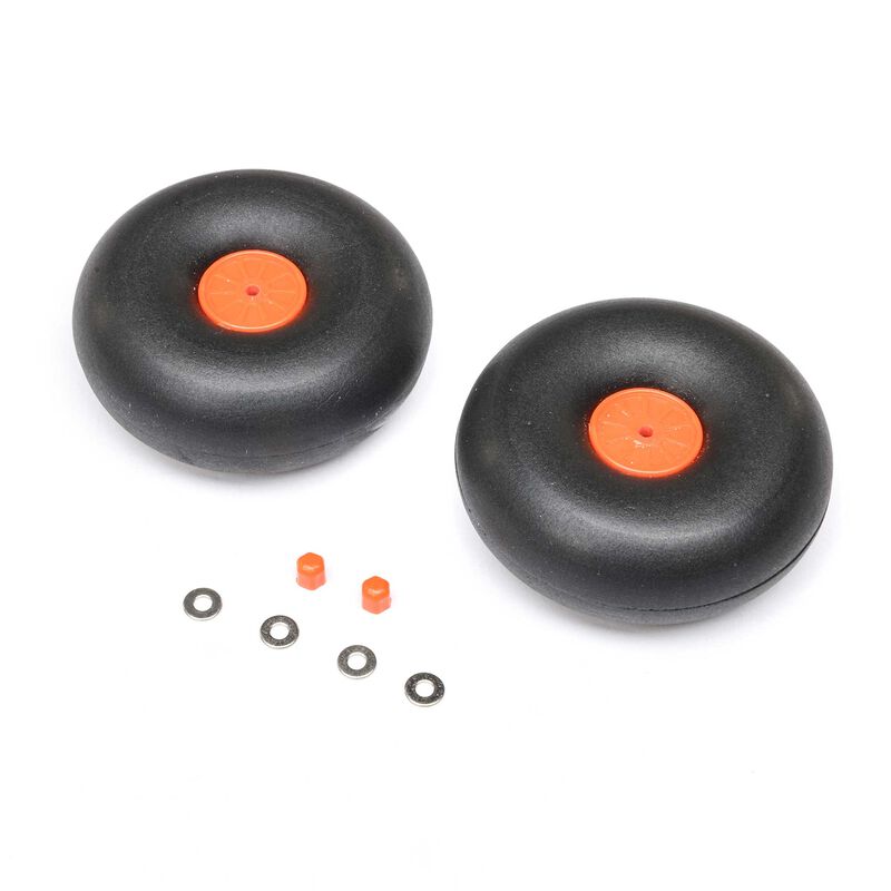 E-Flite EFL-2951 Main Wheels 58mm: Micro Scrappy 800