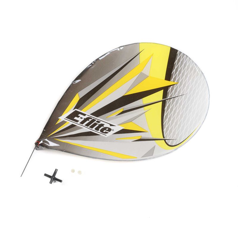 E-Flite EFLU1384 Rudder: UMX Night Vapor