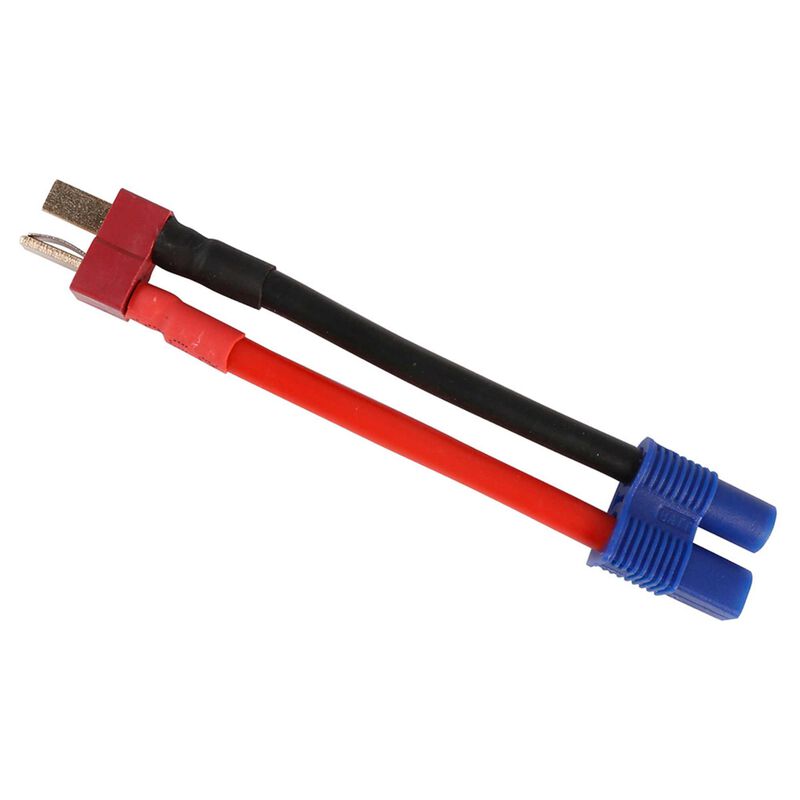 Gens Ace GEADM2E3F Deans T Male to EC3 Female RC Battery Adapter Cable