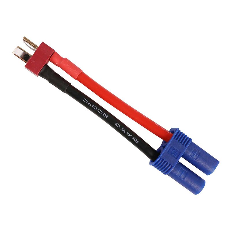 Gens Ace GEADM2E5F Deans T Male to EC5 Female RC Battery Adapter Cable
