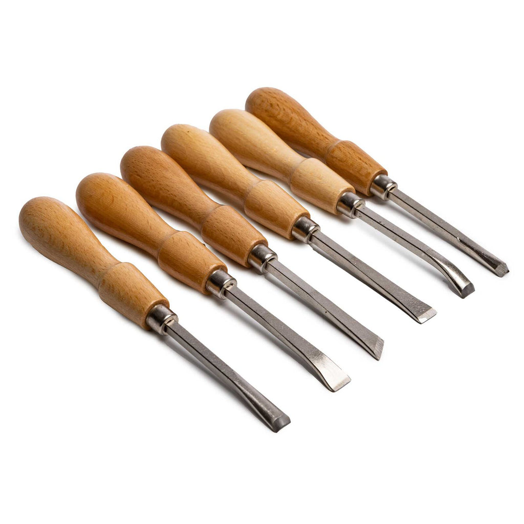 Hobby Essentials HDXK0156 Deluxe Woodcarving Knife Set