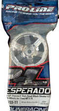 Pro-Line 2733-11 Desperado 3.8 Black Chrome Wheel 17mm 1/2 Offset