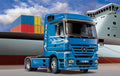 Italeri 3824 Mercedes-Benz Actros 1854 LS V8 1/24 Semi Truck Model Kit