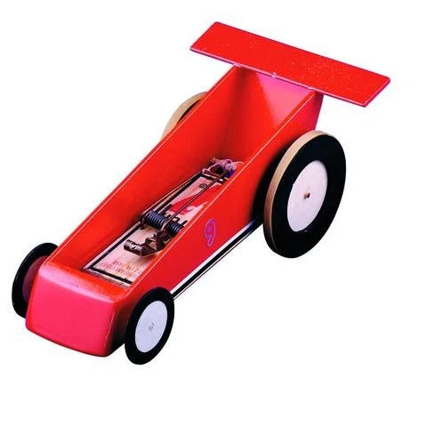 Midwest Products 54202 Mousetrap Racer Wood Activity Kit STEM 9"