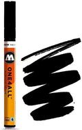 Molotow 127.301 ONE4ALL 2mm Metallic Black Acrylic Paint Marker
