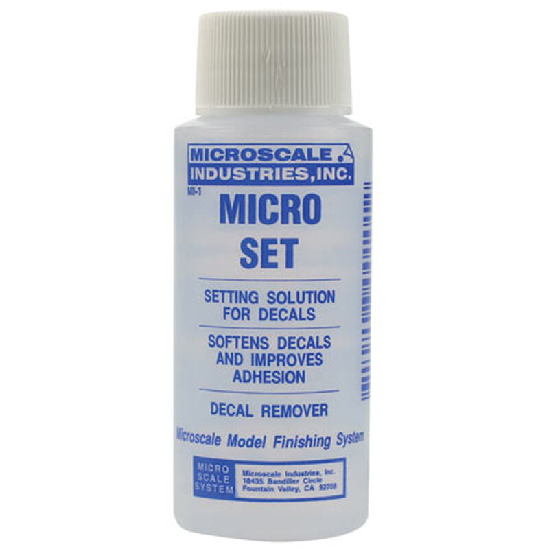 Microscale MI-1 Micro Set Setting Solution 1 oz Decal Solution