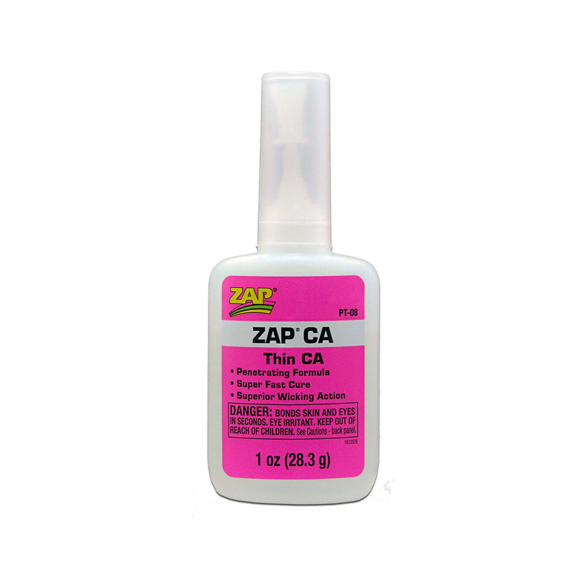 Pacer PT08 Zap CA Glue, 1 oz