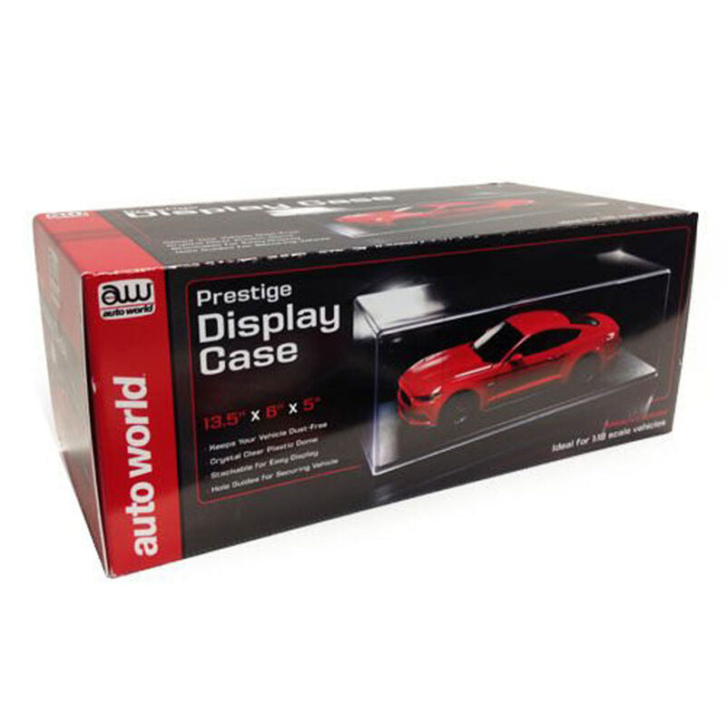 AutoWorld AWDC001  1/18 Scale Prestige Display Case Diecast Model Car Display