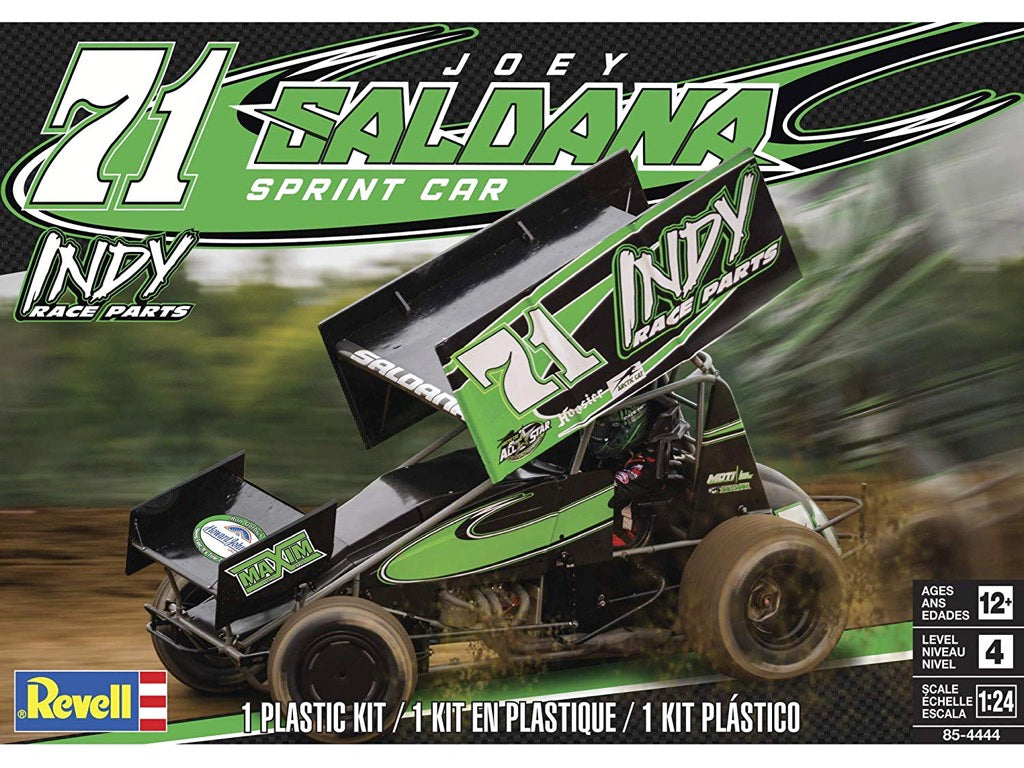 Revell 85-4444 Joey Saldana Sprint Car 1:24 Plastic Model Kit New/Mint