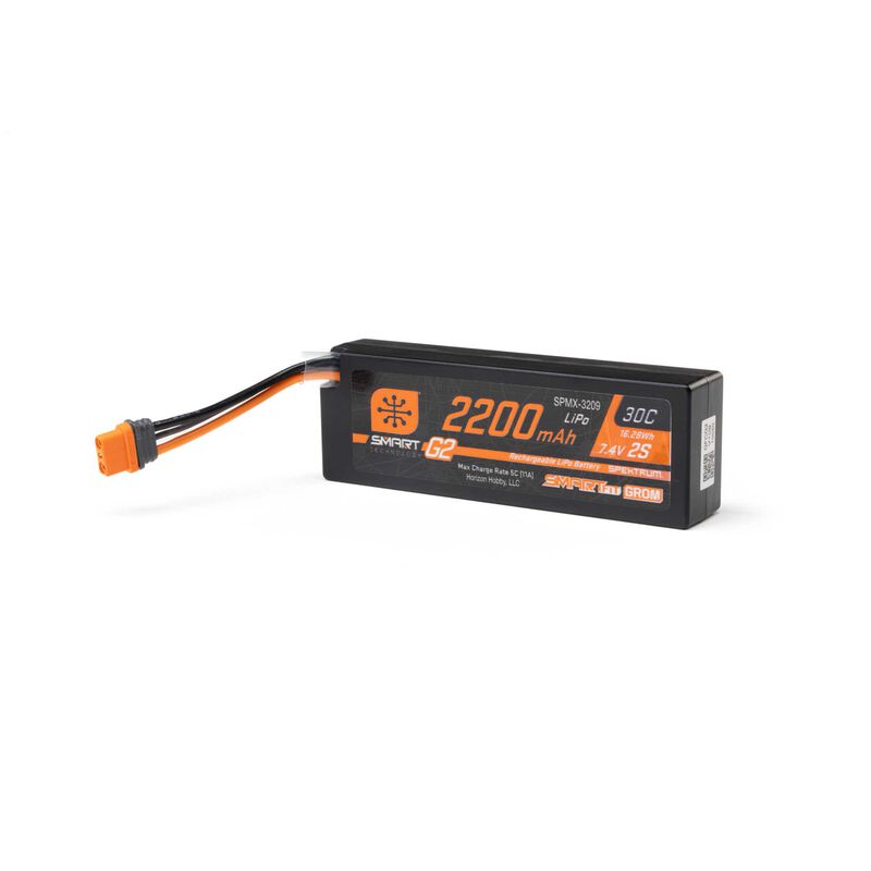 Spektrum SPMX-3209 2200mAh 2S 30C Smart G2 LiPo IC2 SmartFit Grom
