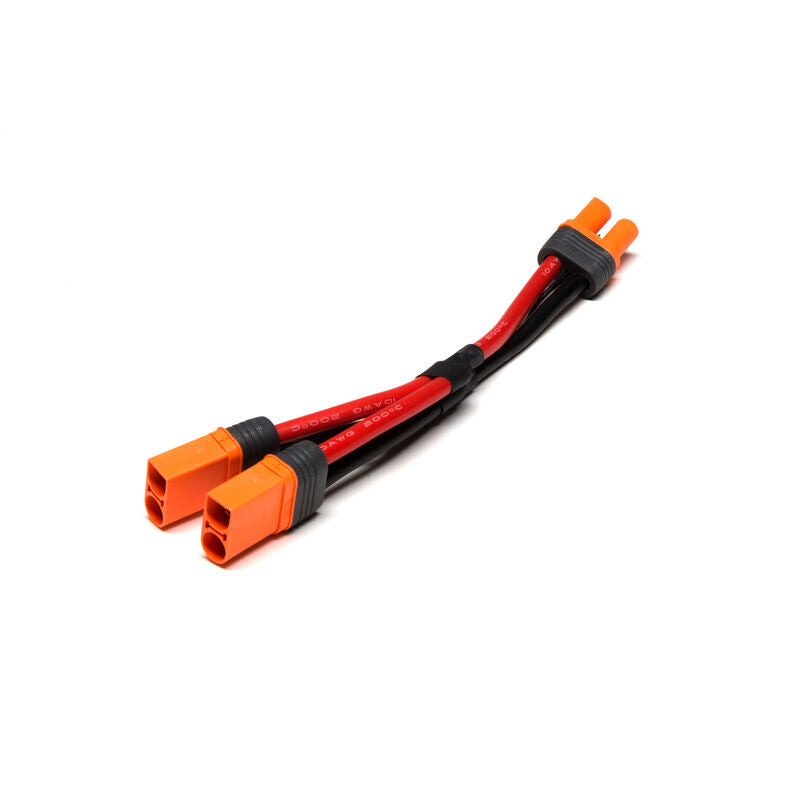 Spektrum SPMXCA509 IC5 Battery Parallel Y-Harness 6" 10AWG RC Adapter