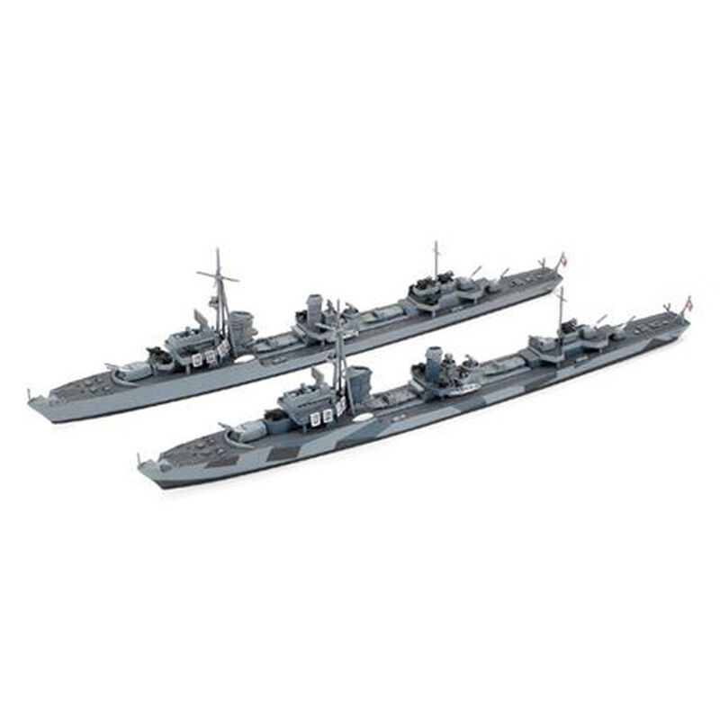 Tamiya 31908 1/700 German Destroyer Z Class Z37-39 Project Barbara 2 Kits