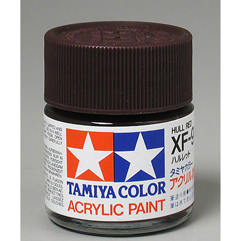 Tamiya 81309 Acrylic XF9 Flat, Hull Red