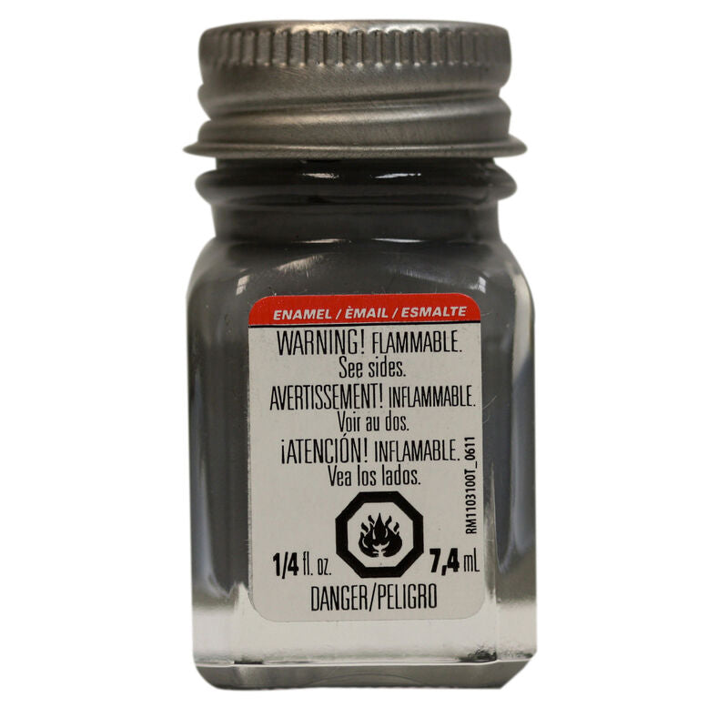 Testors 1163TT Flat Battle Gray Enamel Paint 1/4 oz Hobby Model Paint
