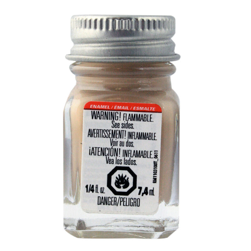Testors 1167TT Flat Desert Tan Enamel Paint 1/4 oz Hobby Model Paint