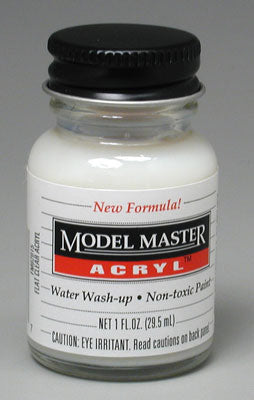 Testors 4636 Model Master Acryl Flat Clear 1 oz Acrylic Clear Coat