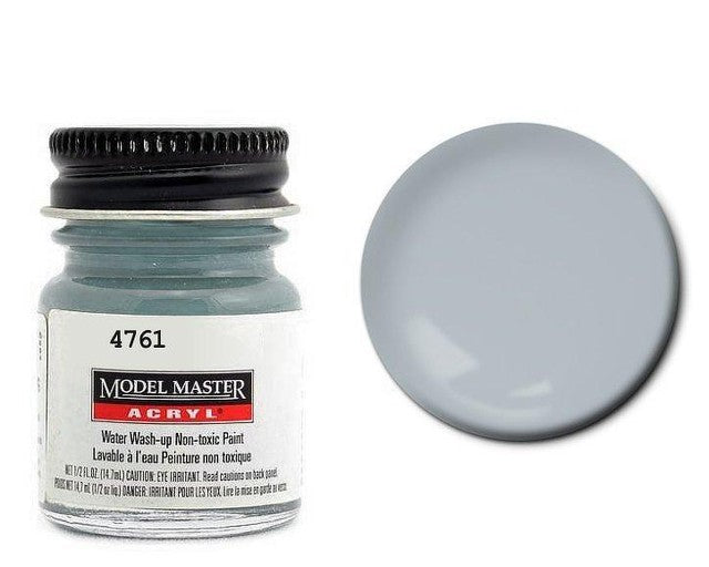 Testors Model Master Acryl 4761 Dark Ghost Gray FS36320 Flat 1/2 oz