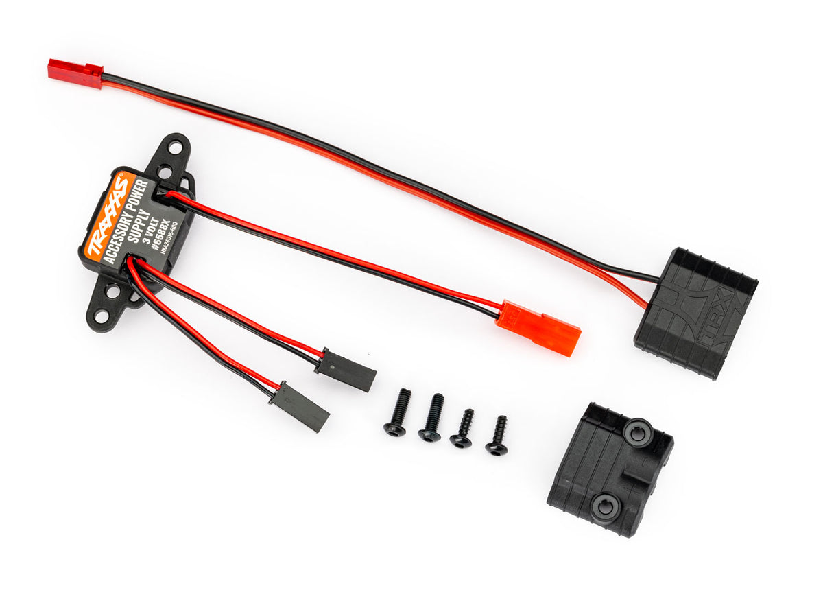 Traxxas 6588X Power Supply 3V 3AMP w/Power Tap