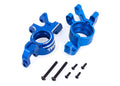 Traxxas 7836-BLUE X-Series Blue Aluminum Steering Blocks (L&R)