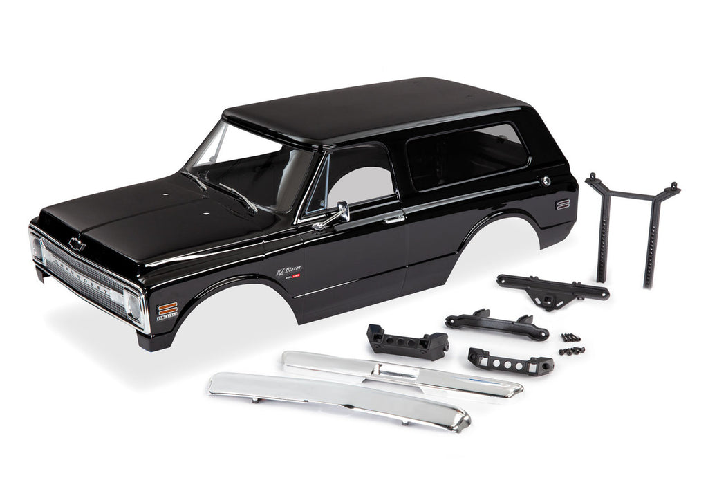 Traxxas 9112X Body, Chevrolet Blazer (1969), Complete (Black)