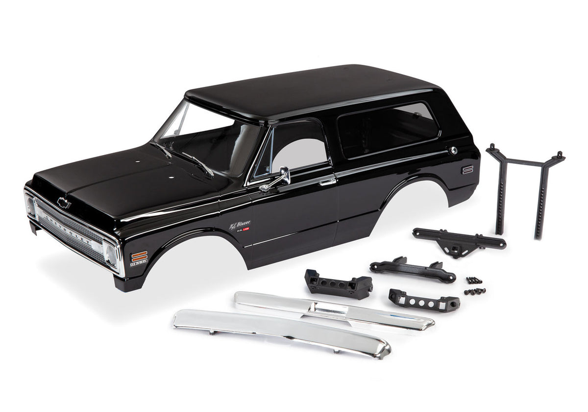 Traxxas 9112X Body, Chevrolet Blazer (1969), Complete (Black)