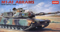 Academy 1345 M1A1 Abrams MBT 1:35 Scale Plastic Model Kit NEW Factory Sealed