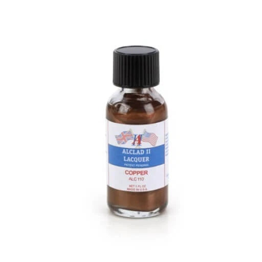 Alclad II Lacquers 110 Copper Lacquer Paint 1oz