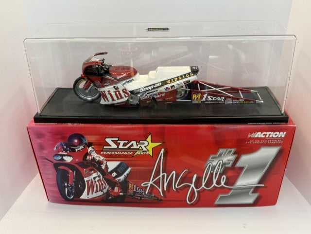 Action 101353 Angelle Seeling Winston 2001 Pro Stock Bike 1:9 Scale 101353