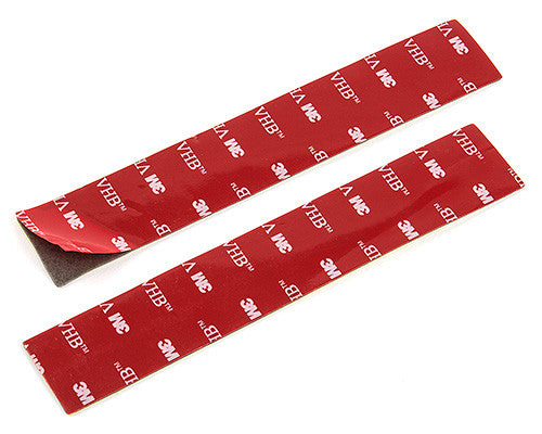 Team Associated 6727 Servo Tape Strips (2) Double Sided RC Mounting Tape